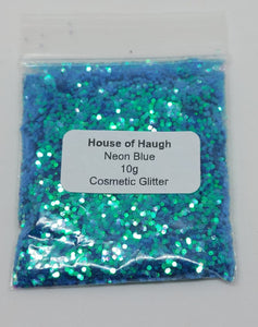 COSMETIC GLITTER NEON BLUE