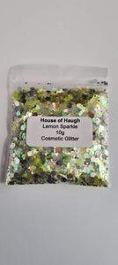 Cosmetic Glitter 10g Lemon Sparkle