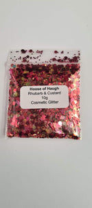 Cosmetic Glitter 10g Rhubarb & Custard