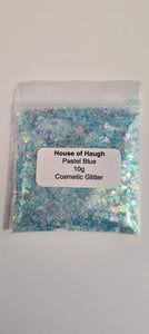 Cosmetic Glitter 10g Pastel Blue