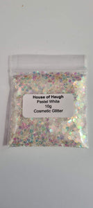 Cosmetic Glitter 10g Pastel White